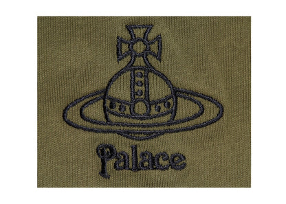 Palace x Vivienne Westwood Ringer T-Shirt Olive