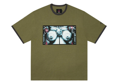 Palace x Vivienne Westwood Ringer T-Shirt Olive