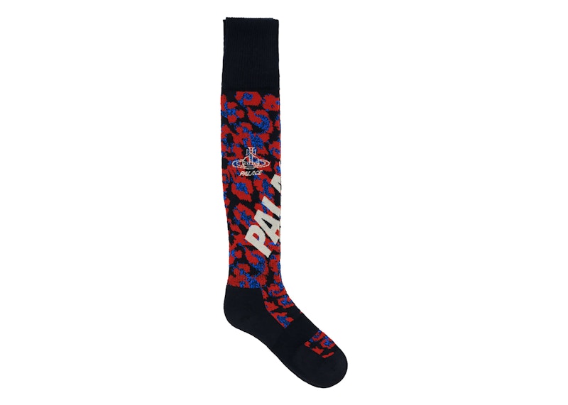 Palace x Vivienne Westwood Socks Pink Leopard