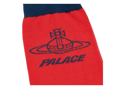 Palace x Vivienne Westwood Socks Red