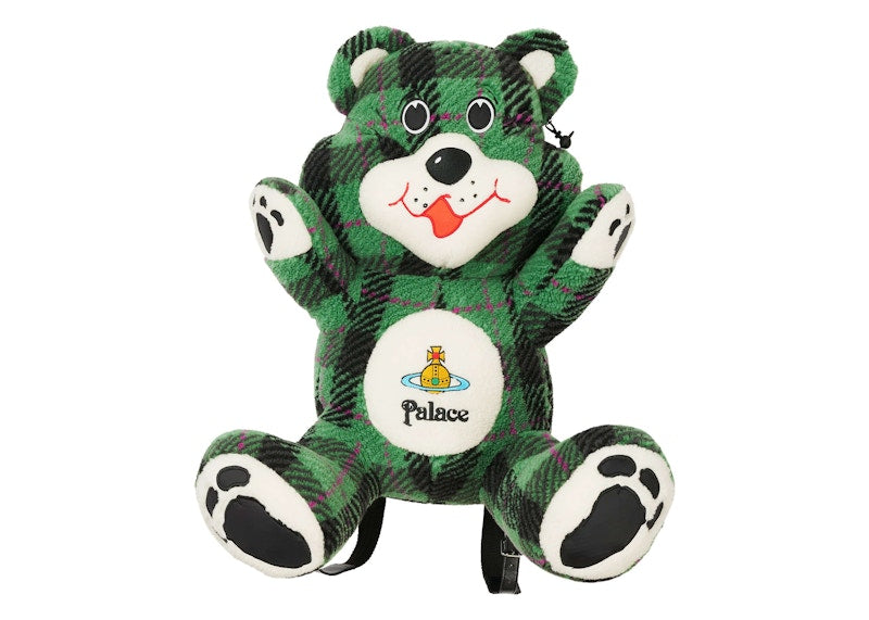Palace x Vivienne Westwood Teddy Bag Green Tartan