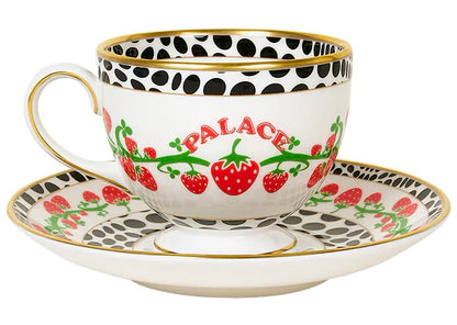 Palace x Wedgwood Teacup And Saucer White