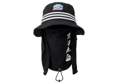 Palace x adidas Palaste Yoga Bucket Hat Black