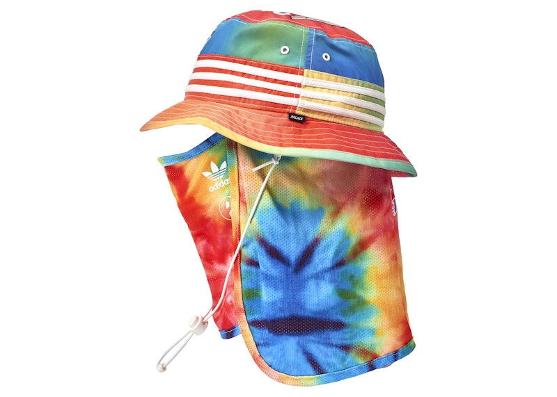 Palace x adidas Palaste Yoga Bucket Hat Tie Dye