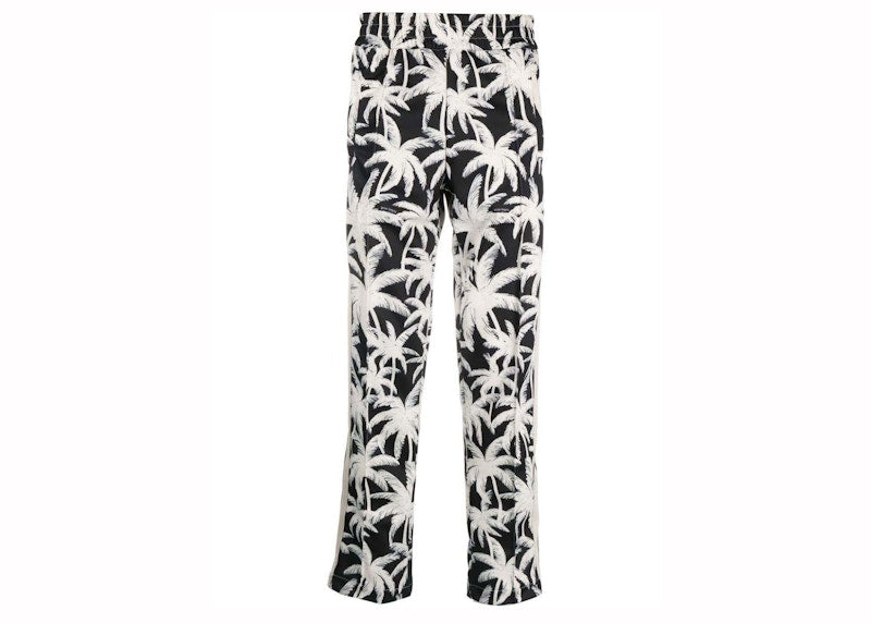 Palm Angels All Over Palms Trackpants White/Black