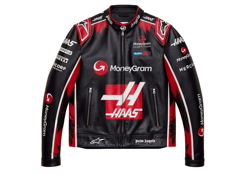Palm Angels Alpinestars x MoneyGram HAAS F1 Team Jacket Black/Red