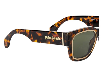 Palm Angels Arcadia Sunglasses Havana Green Arcadia Havana (PERI096F24PLA0016055)