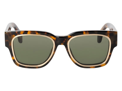 Palm Angels Arcadia Sunglasses Havana Green Arcadia Havana (PERI096F24PLA0016055)
