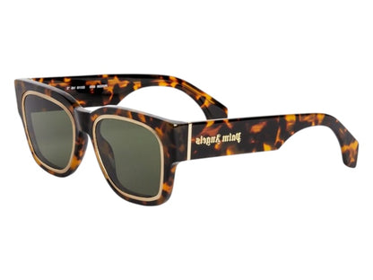 Palm Angels Arcadia Sunglasses Havana Green Arcadia Havana (PERI096F24PLA0016055)
