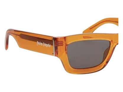 Palm Angels Auberry Sunglasses Orange Dark Grey (PERI048S24PLA0012007)