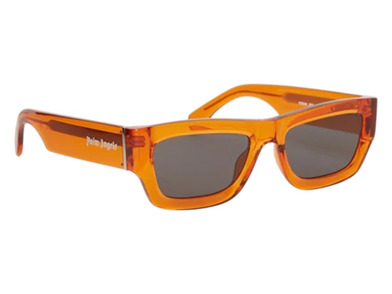 Palm Angels Auberry Sunglasses Orange Dark Grey (PERI048S24PLA0012007)