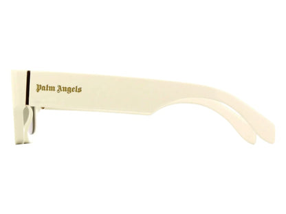 Palm Angels Auberry Sunglasses White Dark Grey (PERI048S24PLA0010107)