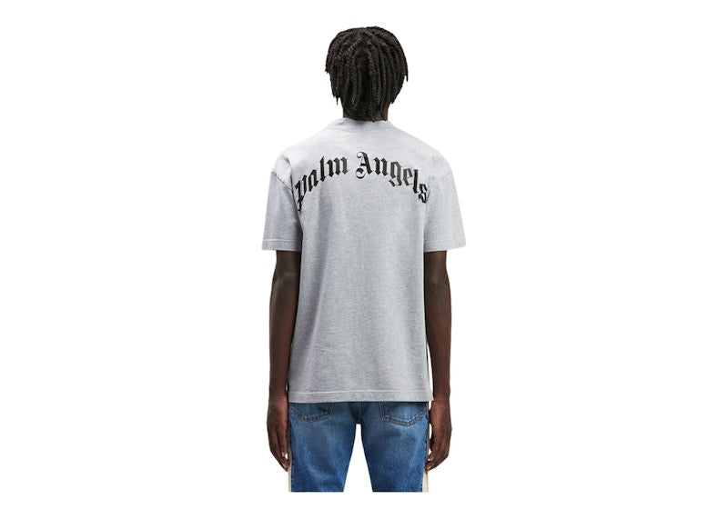 Palm Angels Bear Classic T-Shirt 0860 Melange Grey/Brown