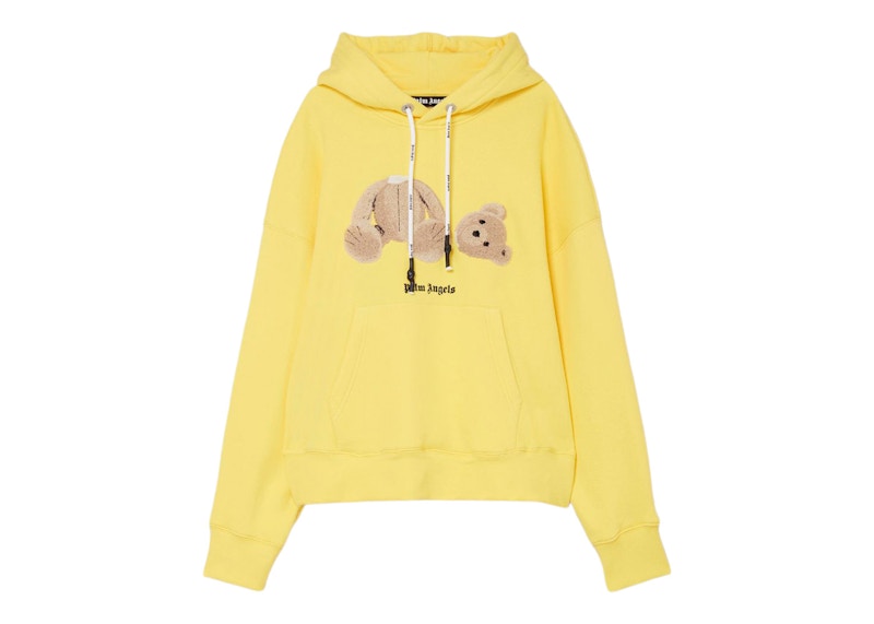 Palm Angels Bear Hoodie Yellow/Black