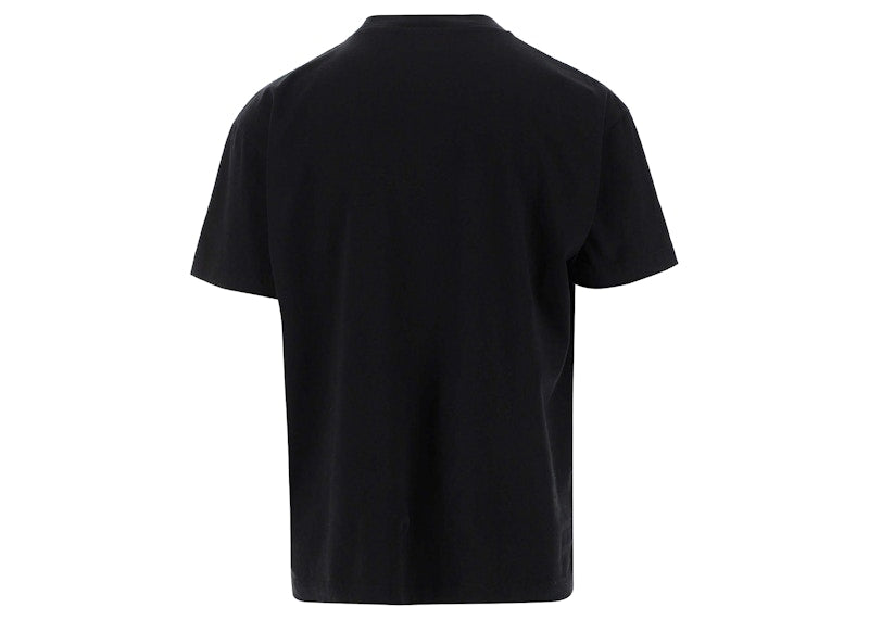 Palm Angels Bear Print Sprayed Logo T-shirt Black/Brown