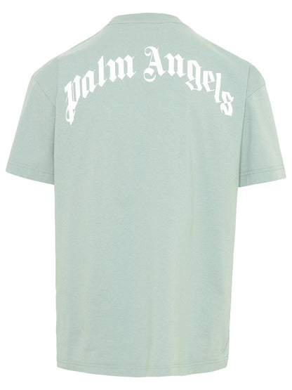 Palm Angels Bear T-Shirt Grey Blue/Multi