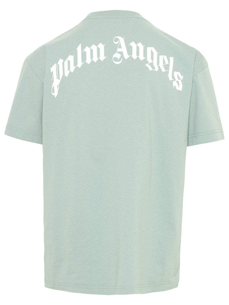 Palm Angels Bear T-Shirt Grey Blue/Multi