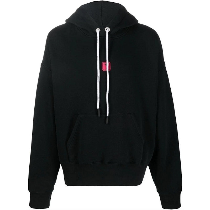 Palm Angels Bold Angels PXP Logo Hoodie Black