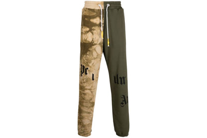 Palm Angels Broken Logo Sweatpants Khaki/Beige