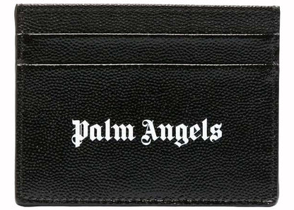 Palm Angels Card Case Logo Caviar Black