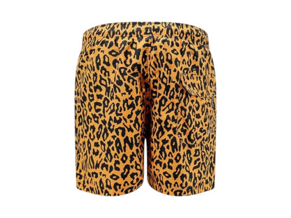 Palm Angels Cheetah Swim Short Orange