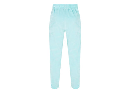 Palm Angels Chenille Classic Track Pants Light Blue/Off White