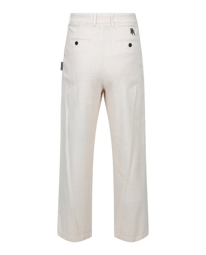 Palm Angels Chino Pants White/Black
