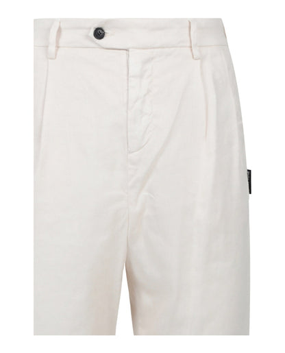 Palm Angels Chino Pants White/Black