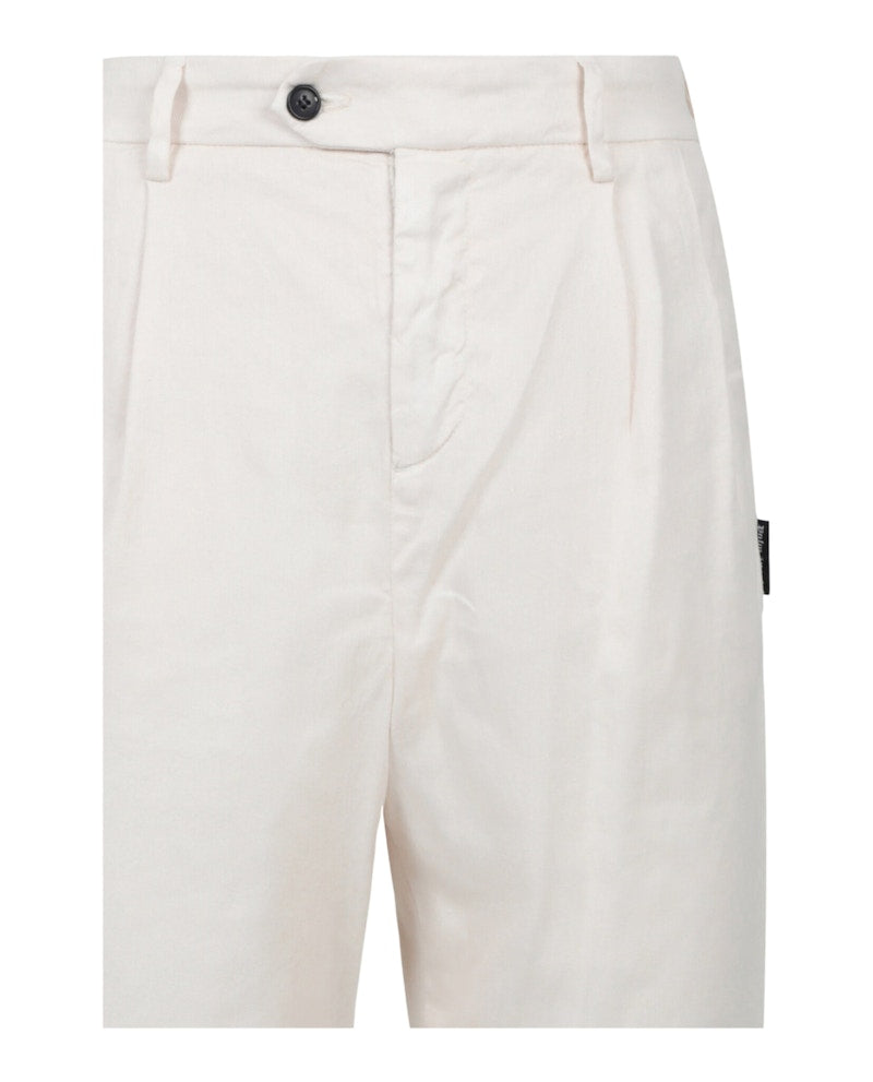 Palm Angels Chino Pants White/Black