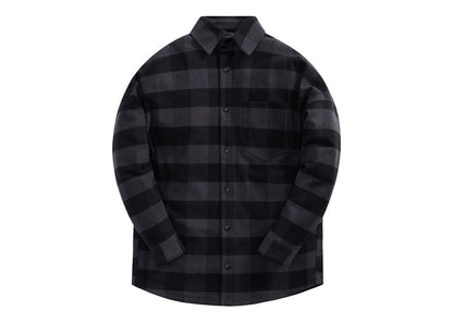 Palm Angels Classic Logo Overshirt Black/Grey/White