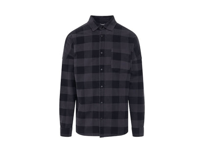 Palm Angels Classic Logo Overshirt Black/White