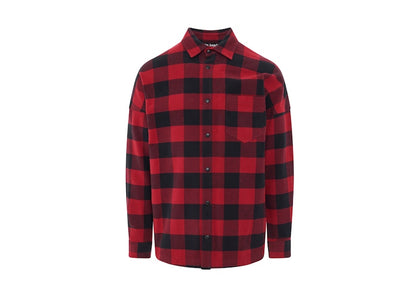 Palm Angels Classic Logo Overshirt Red/White