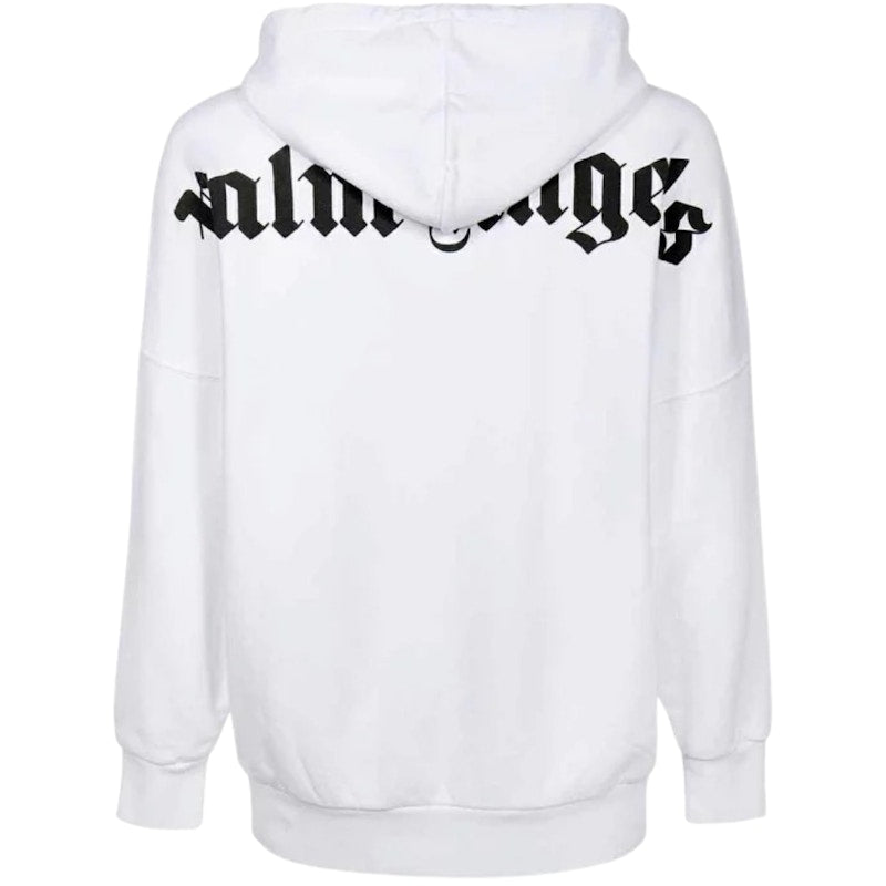 Palm Angels Classic Logo Oversized Hoodie White