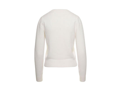 Palm Angels Classic Logo Sweater White