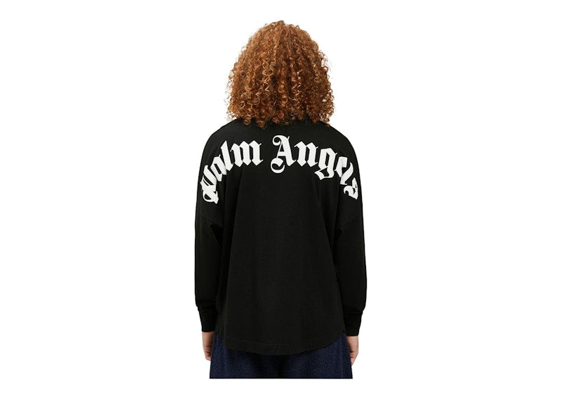 Palm Angels Classic Logo L/S T-Shirt Black/White