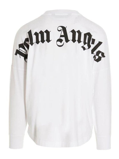 Palm Angels Classic Longsleeve Logo T-shirt White