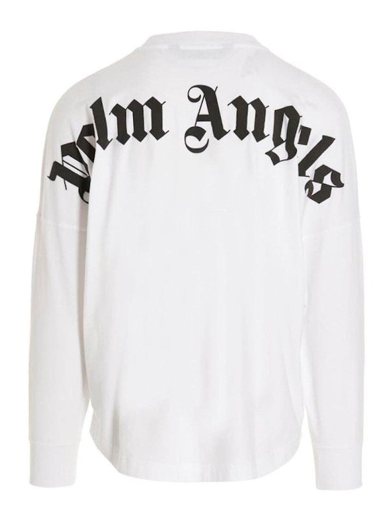 Palm Angels Classic Longsleeve Logo T-shirt White