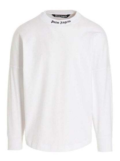 Palm Angels Classic Longsleeve Logo T-shirt White