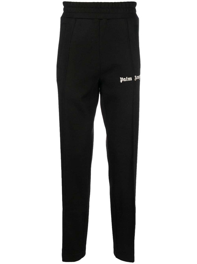 Palm Angels Classic Slim Track Pants Black/White
