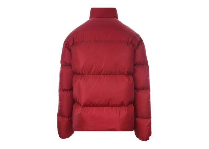 Palm Angels Classic Track Down Jacket Red/White