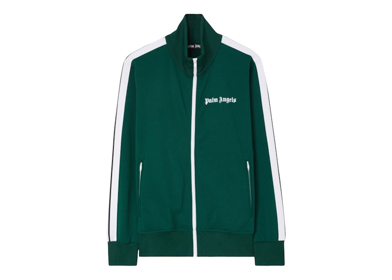 Palm Angels Classic Track Jacket 5501 Green/White