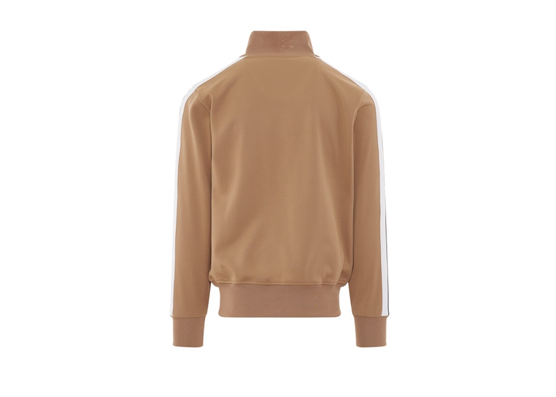 Palm Angels Classic Track Jacket Beige/White