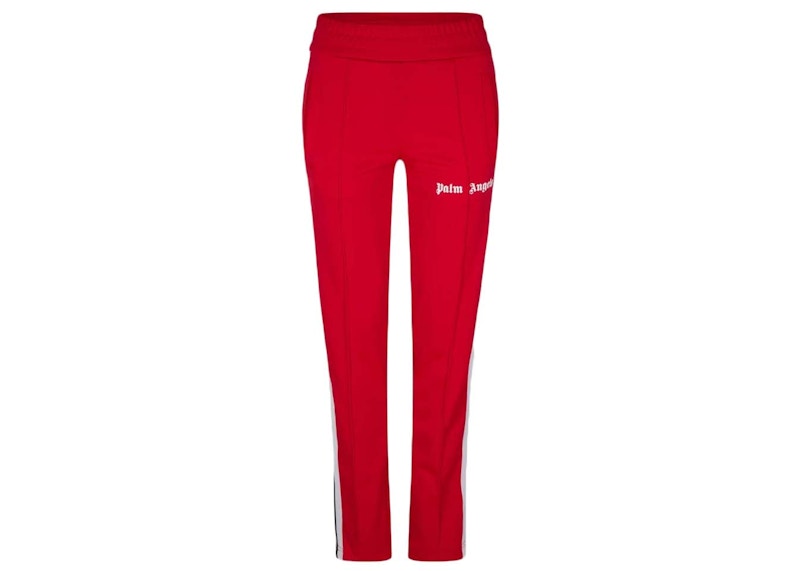Palm Angels Classic Track Pants Red/White