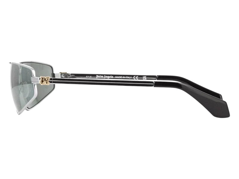 Palm Angels Clavey Sunglasses Silver (PERI059S24MET0017272)