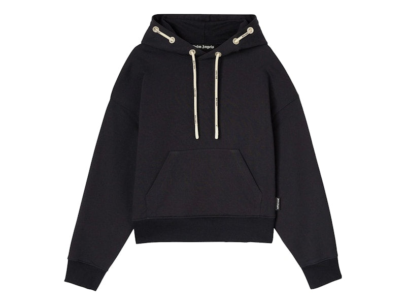 Palm Angels Cord Hoodie Navy Blue/Black