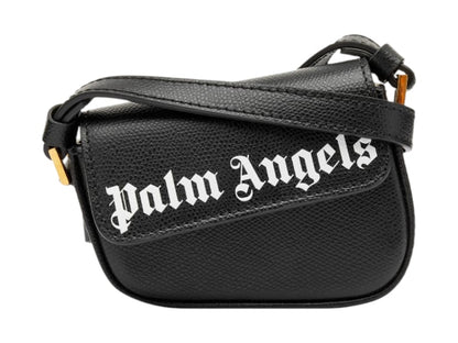 Palm Angels Crash Mini Bag Black White