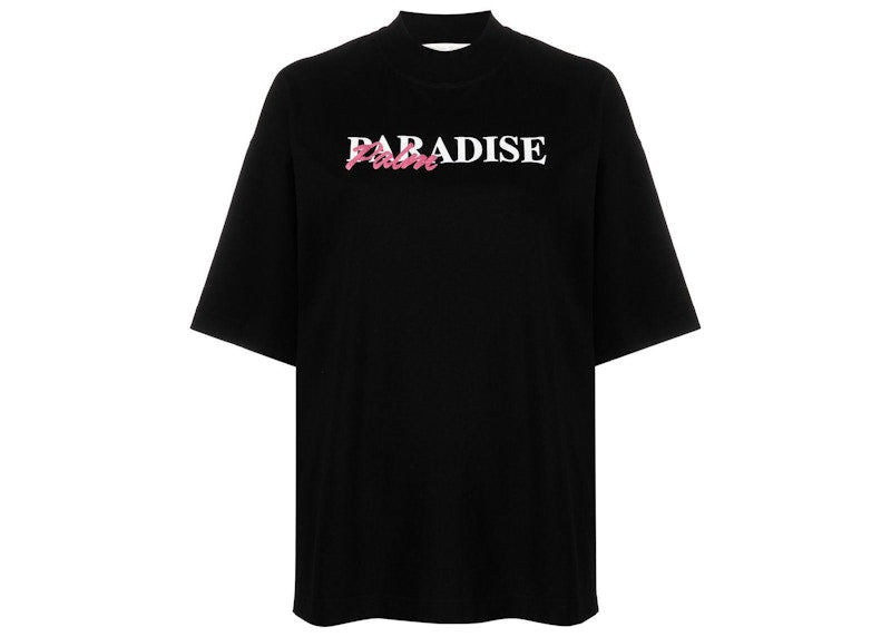 Palm Angels Crew Neck T-Shirt Black