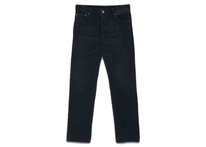 Palm Angels Curved Logo Pants Black