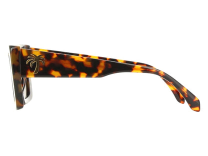 Palm Angels Dorris Sunglasses Havana Brown (PERI057S24PLA0016064)