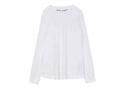Palm Angels Doubled Logo T-Shirt White/Fuchsia